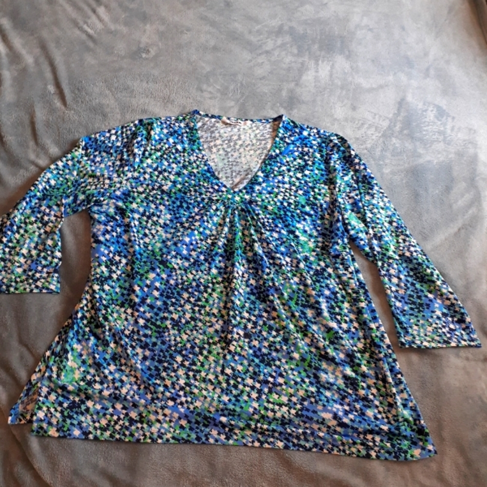 3/$25 Alia ladies plus size top